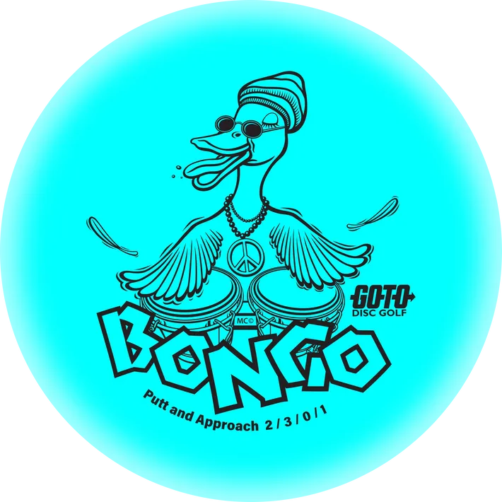 Goto Disc Golf Bongo disc golf disc