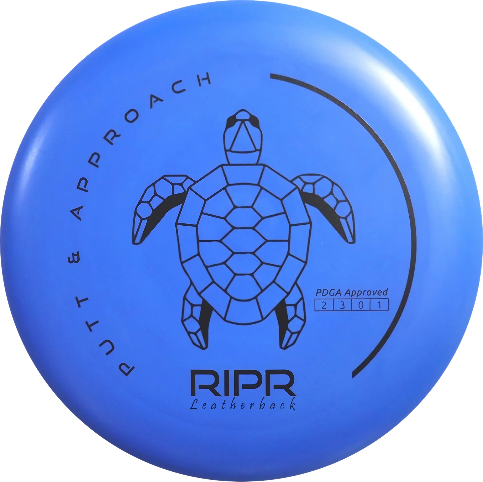 RIPR Leatherback disc golf disc