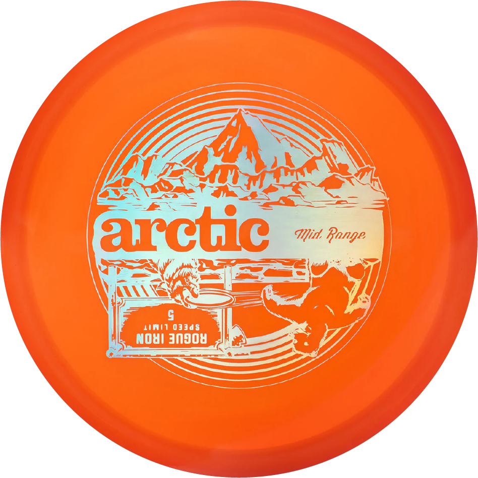 Rogue Iron Arctic disc golf disc
