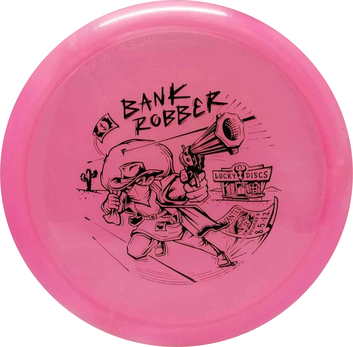 Lucky Discs Bank Robber disc golf disc