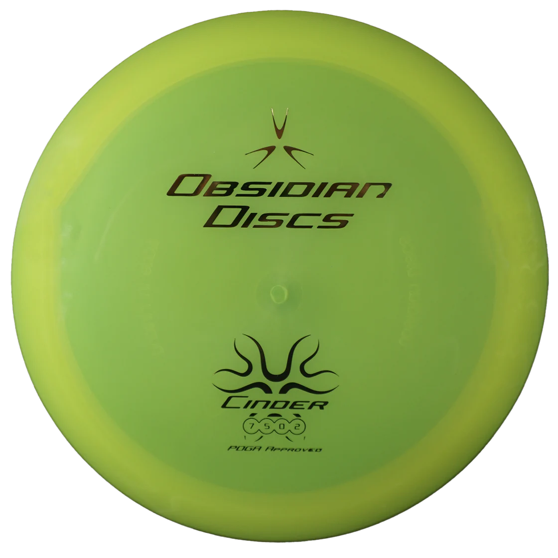 Obsidian Discs Cinder disc golf disc