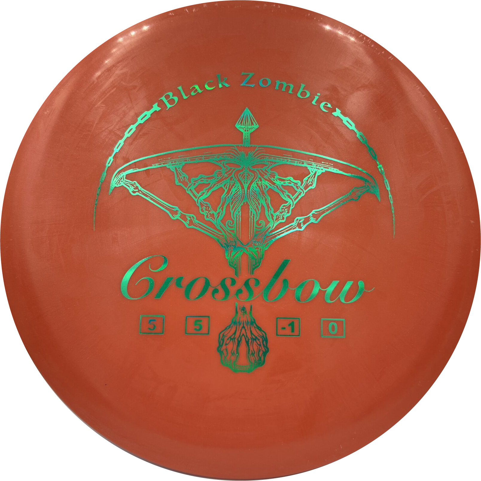 Black Zombie Disc Golf Crossbow disc golf disc