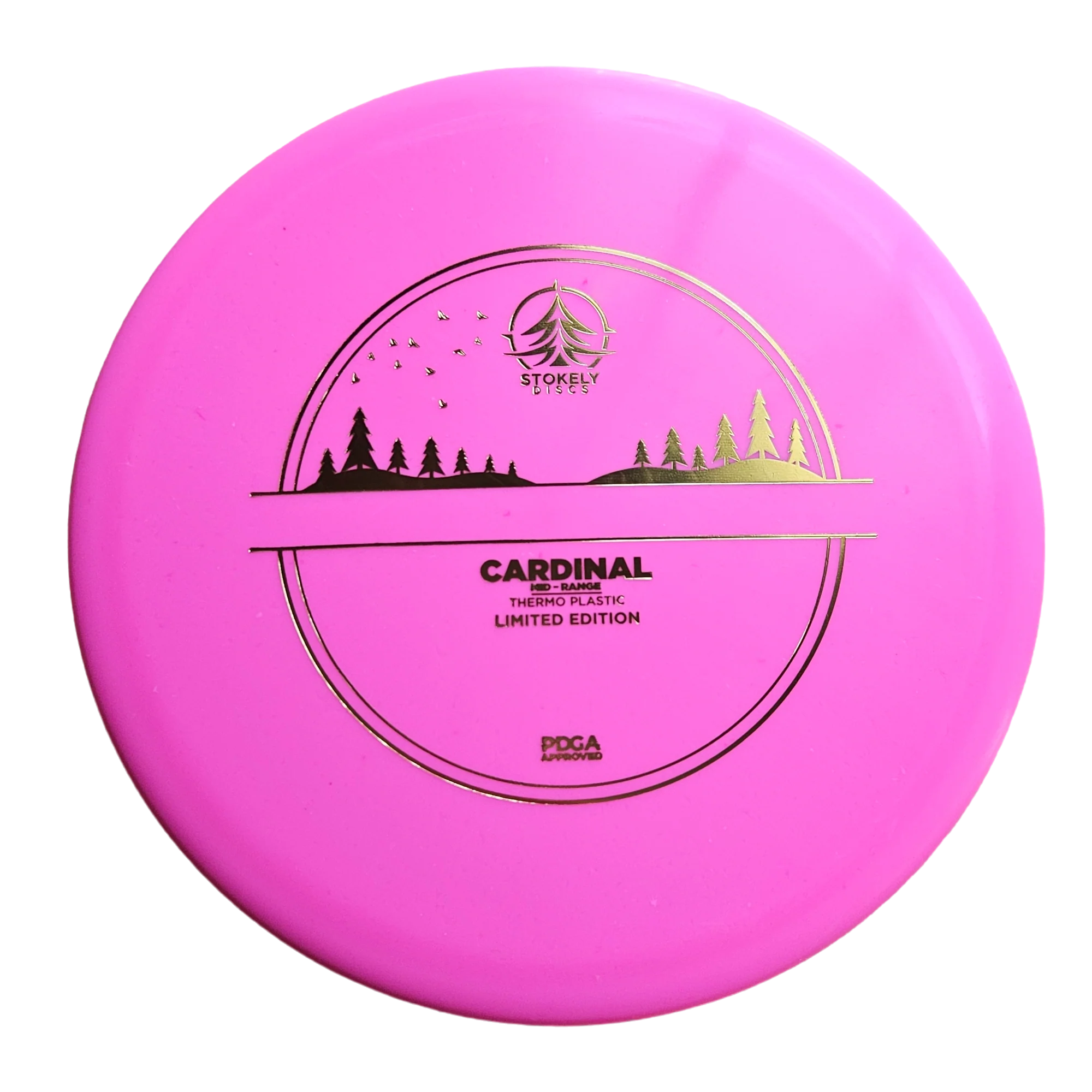Stokely Discs Cardinal disc golf disc