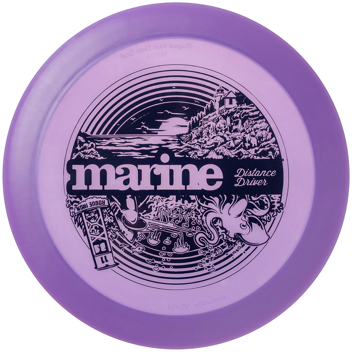Rogue Iron Marine disc golf disc
