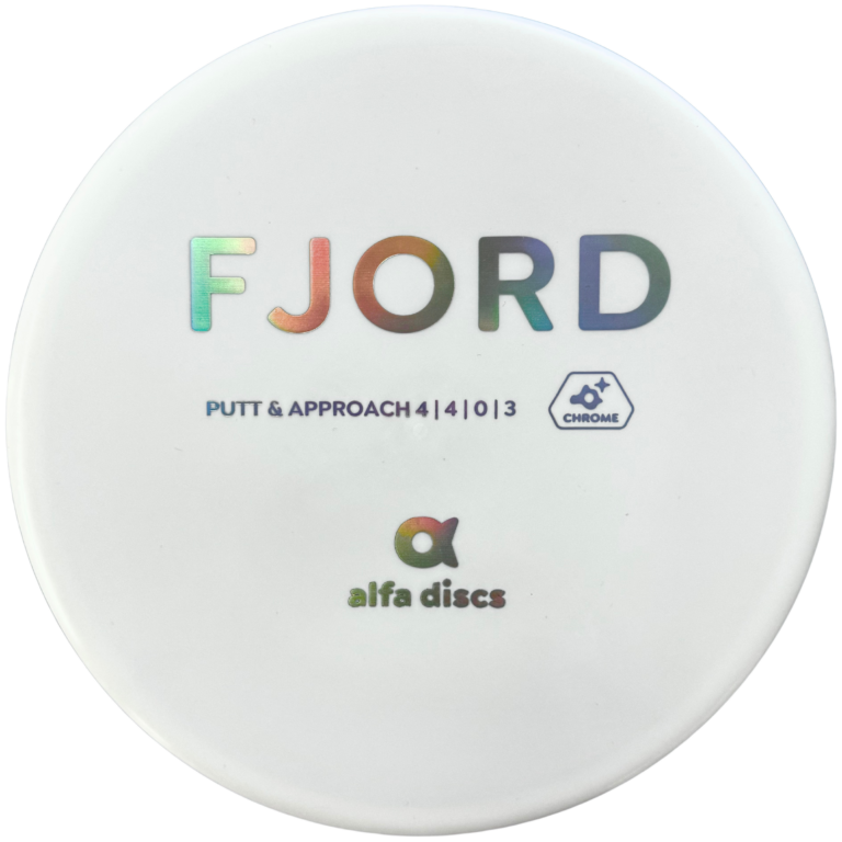 Alfa Discs Fjord disc golf disc