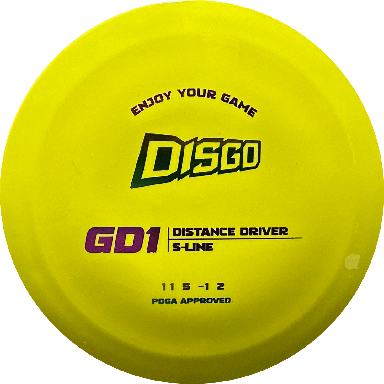 Disgo GD1 disc golf disc