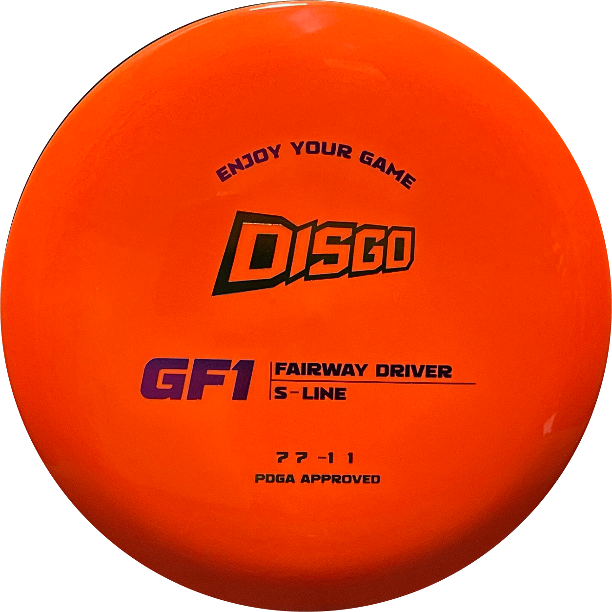 Disgo GF1 disc golf disc