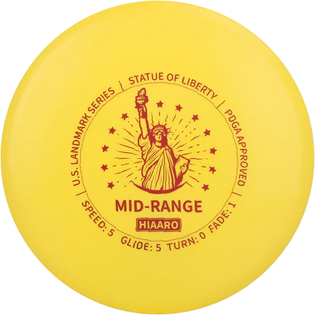 HIAARO Statue of Liberty disc golf disc