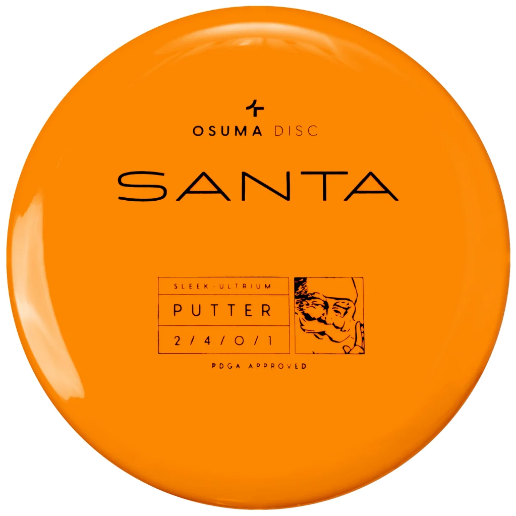 Osuma Disc Santa disc golf disc