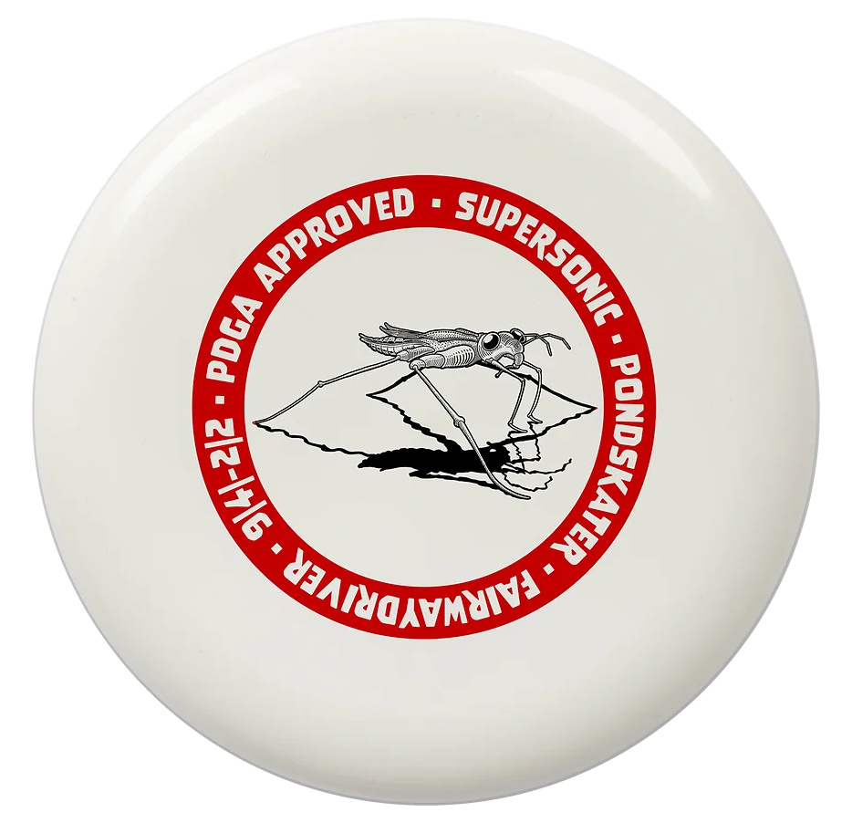 Supersonic Discs Pondskater disc golf disc