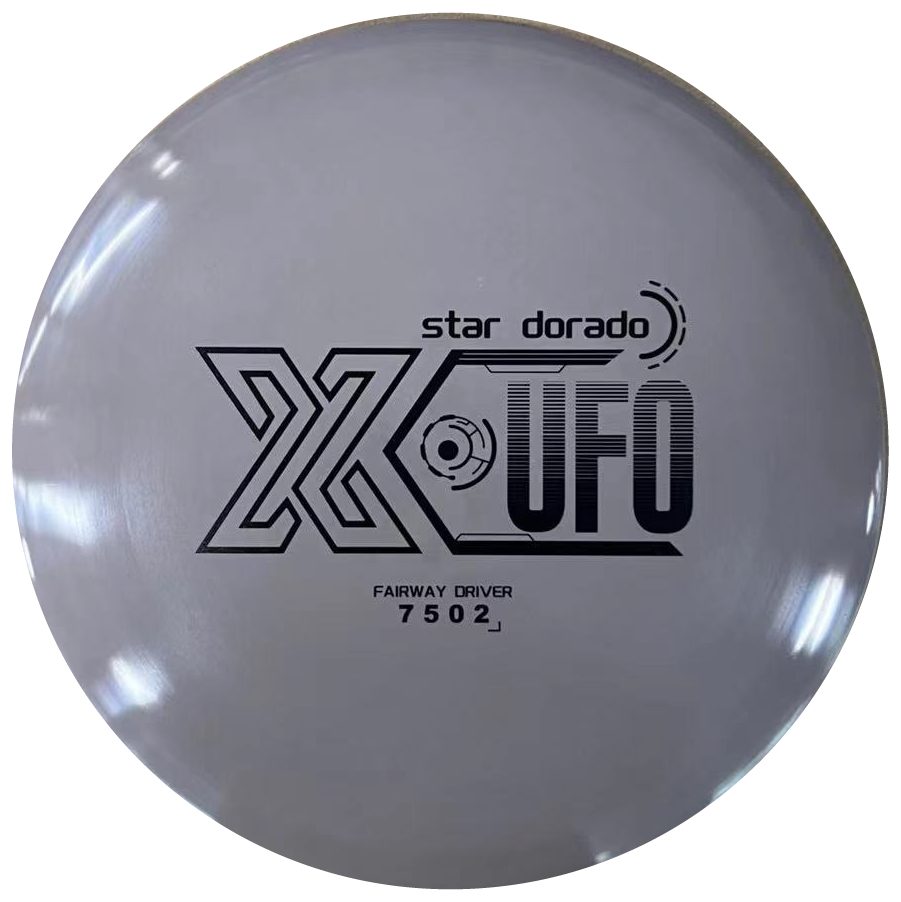 X-UFO Star Dorado disc golf disc