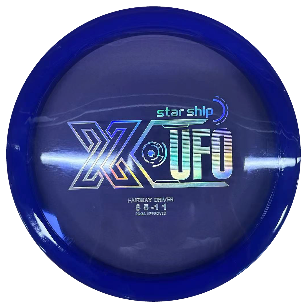 X-UFO Star Ship disc golf disc