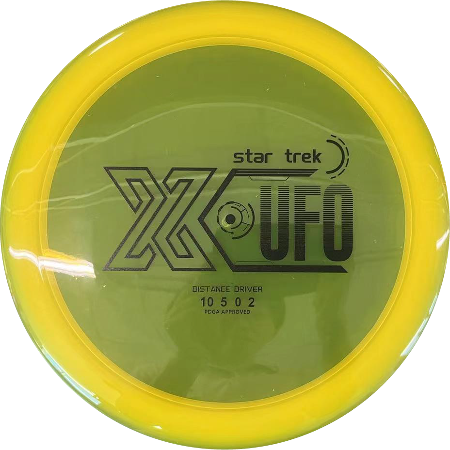 X-UFO Star Trek disc golf disc