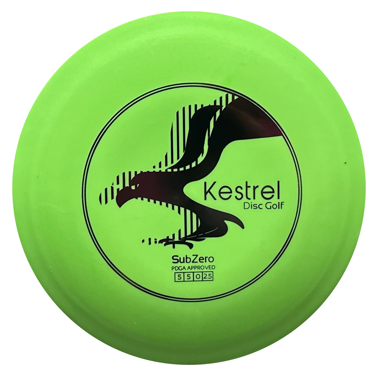 Kestrel Outdoors SubZero disc golf disc