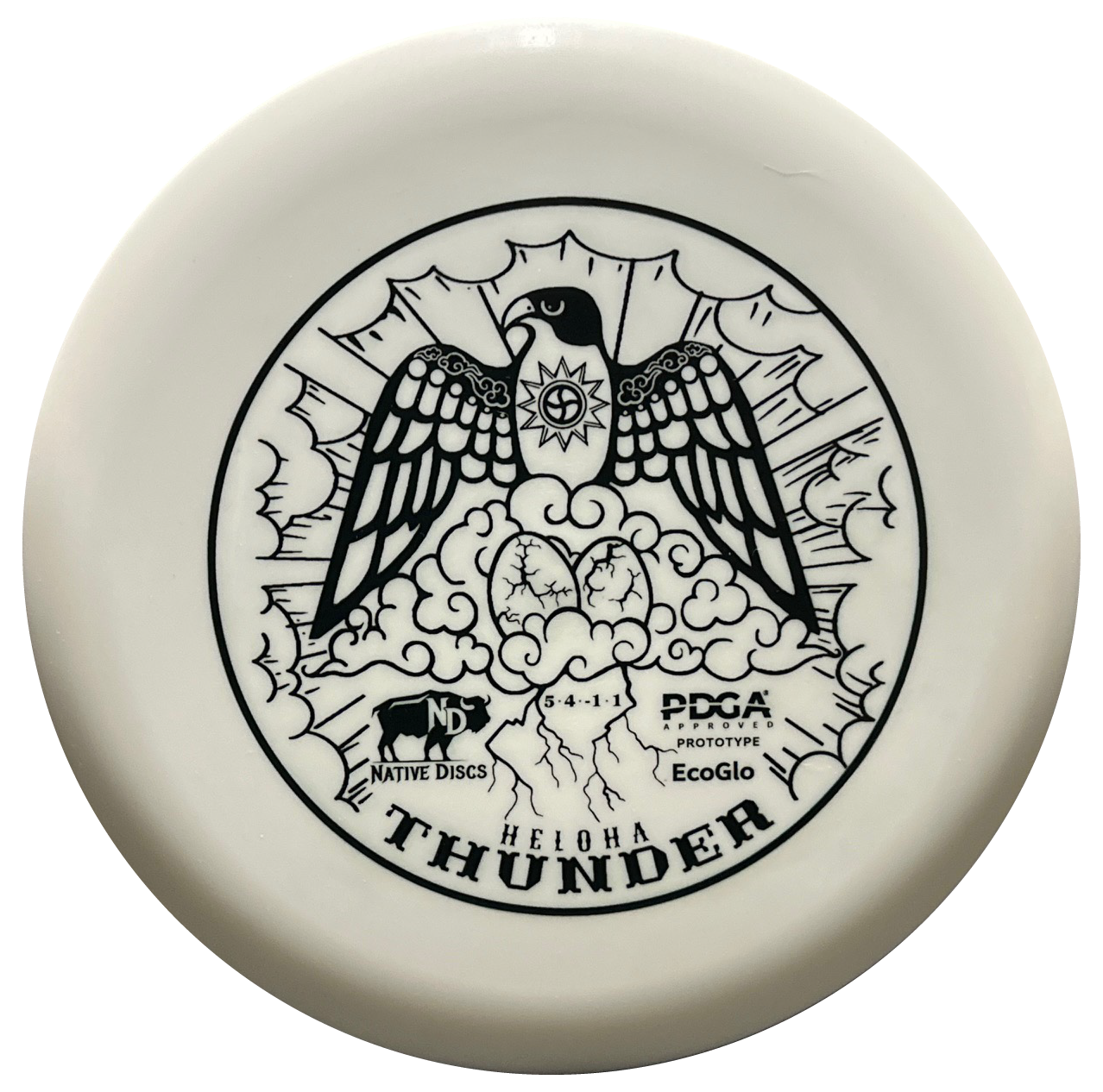 Native Discs Thunder Heloha disc golf disc