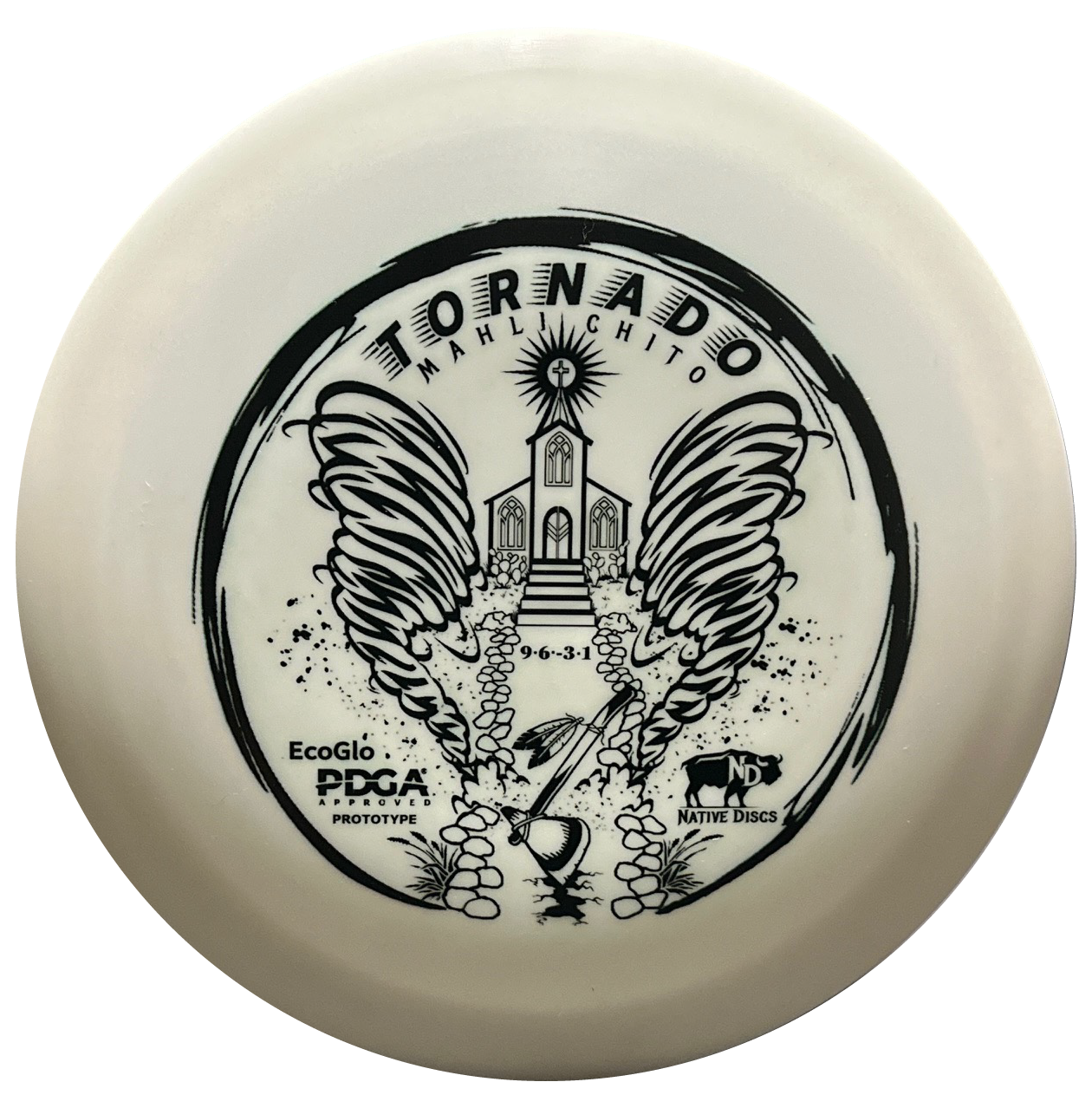 Native Discs Tornado Mahli Chito disc golf disc