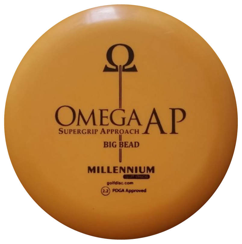 Millennium Omega AP Big Bead disc golf disc