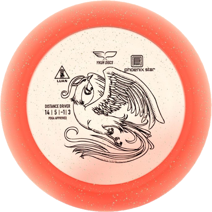 Yikun Luan disc golf disc
