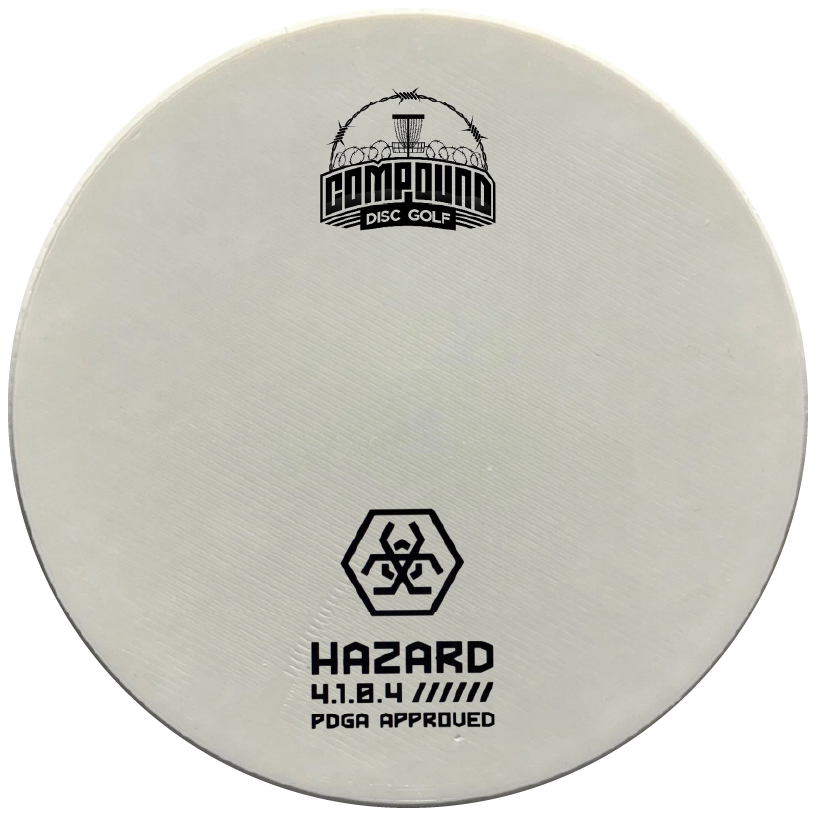 Compound Discs Hazard disc golf disc