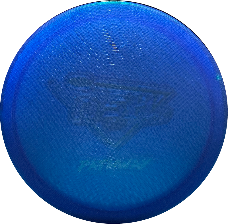 Newb SimHouse Custom Discs NSH17 Pathway disc golf disc