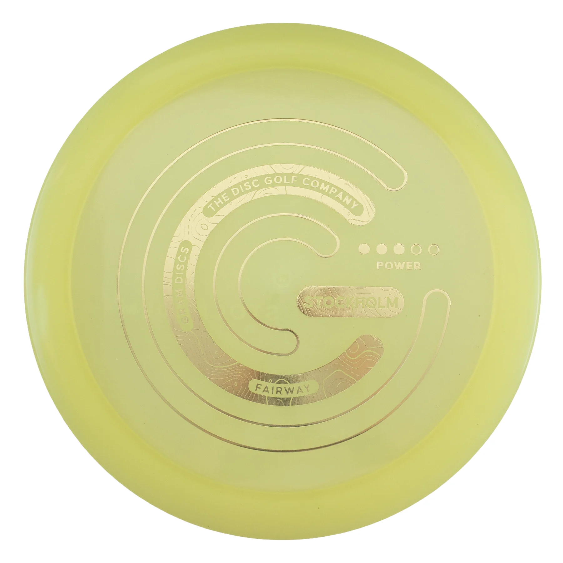 Gram Discs Stockholm disc golf disc