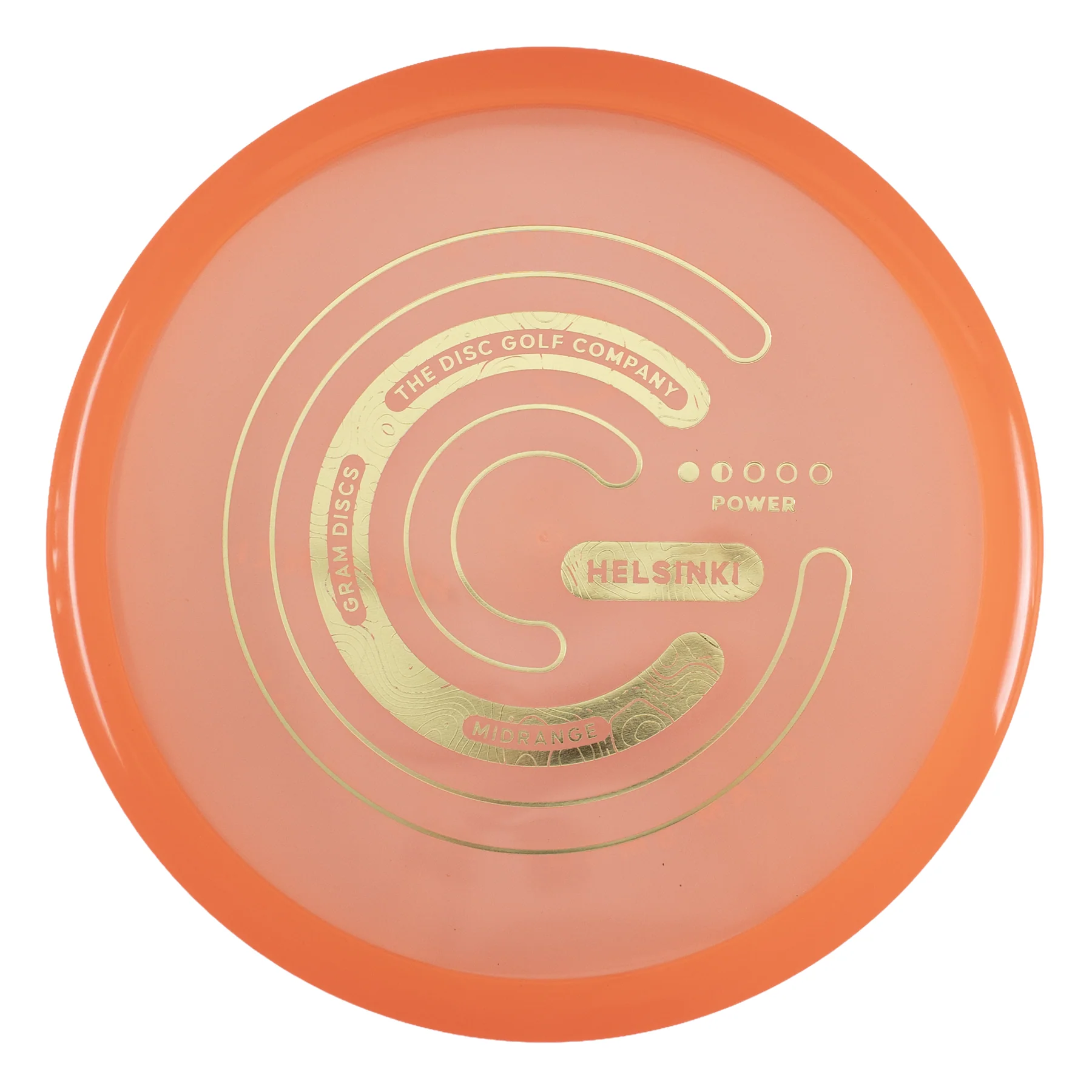 Gram Discs Helsinki disc golf disc