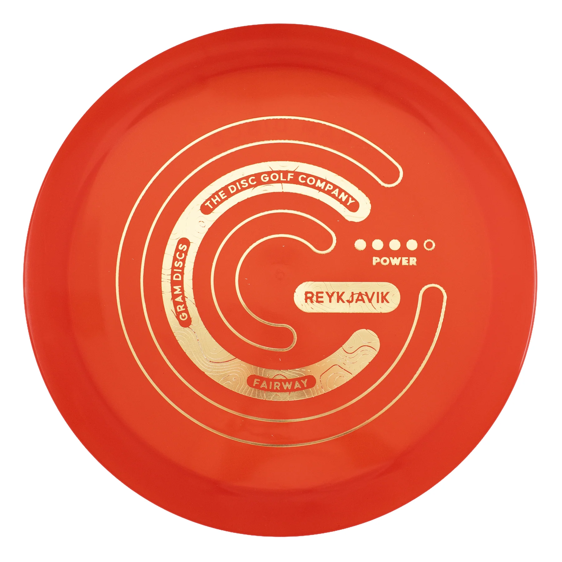Gram Discs Reykjavik disc golf disc