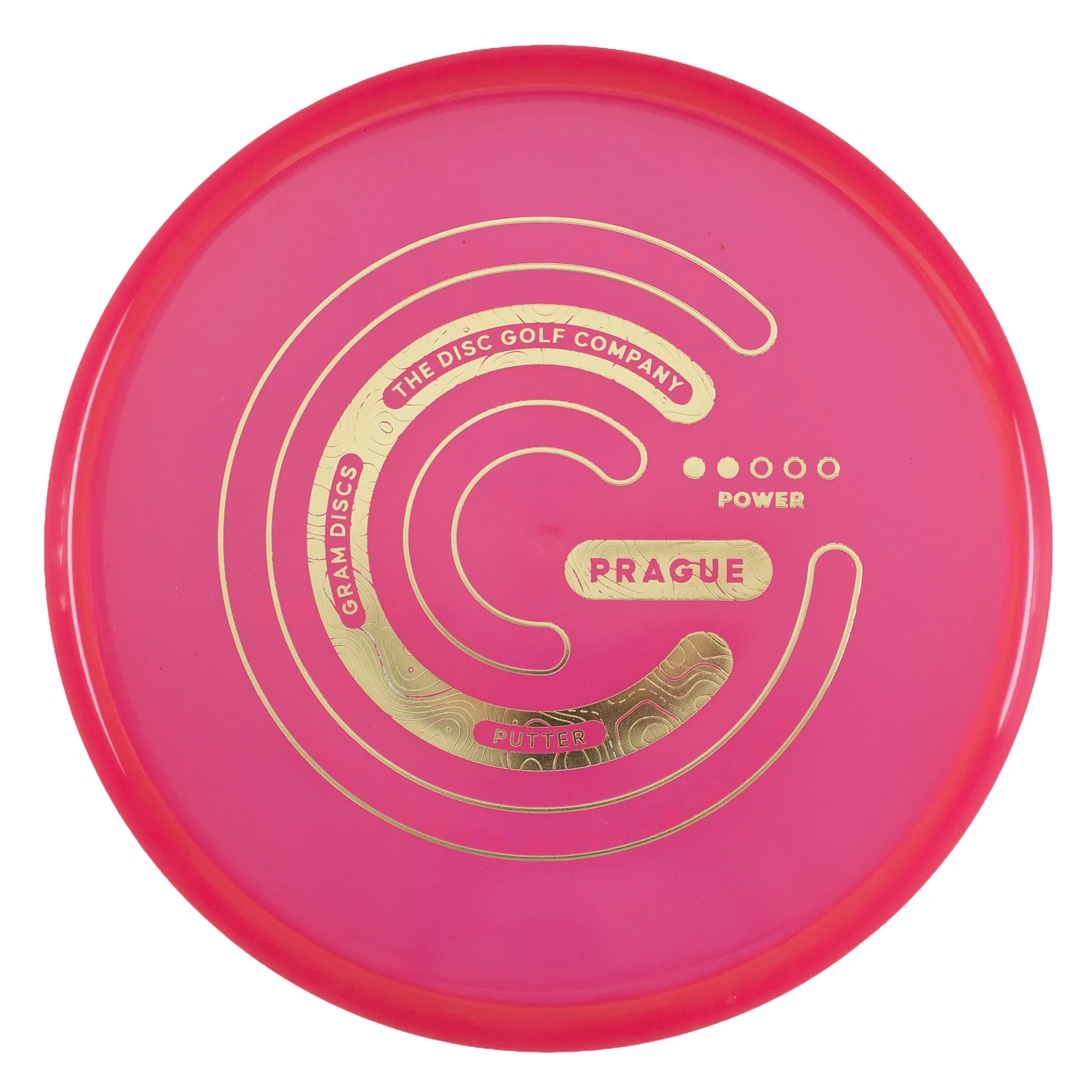 Gram Discs Prague disc golf disc