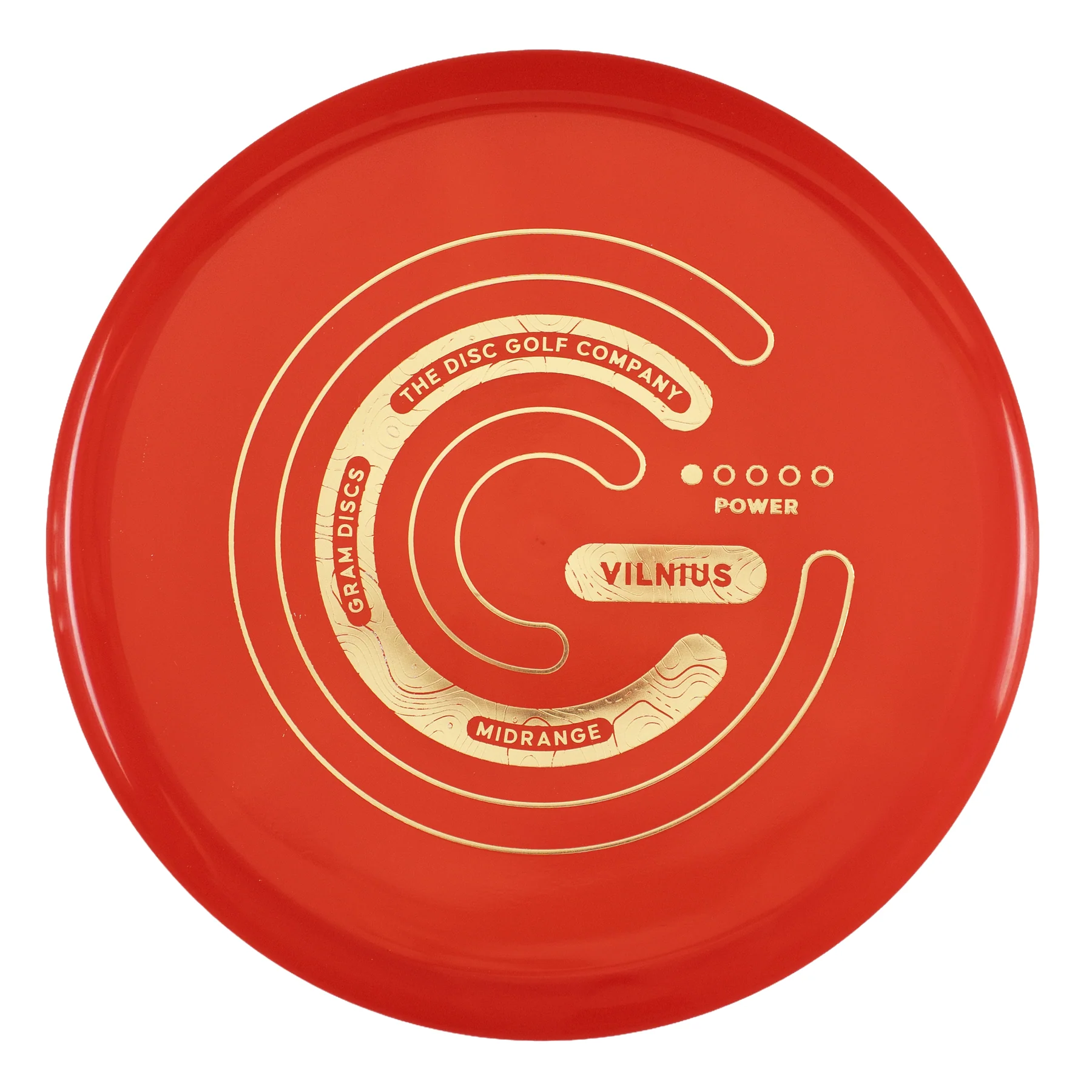 Gram Discs Vilnius disc golf disc