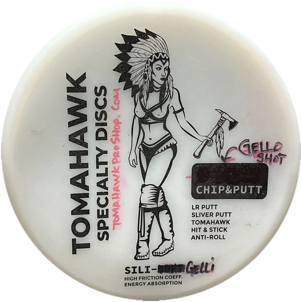 Tomahawk Specialty Discs Gello Shot Chip & Putt disc golf disc