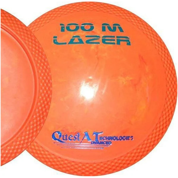 Quest Applied Technologies 100 Meter Lazer disc golf disc