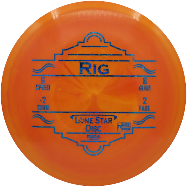 Lone Star Disc The Rig disc golf disc