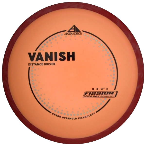 Axiom Vanish disc golf disc