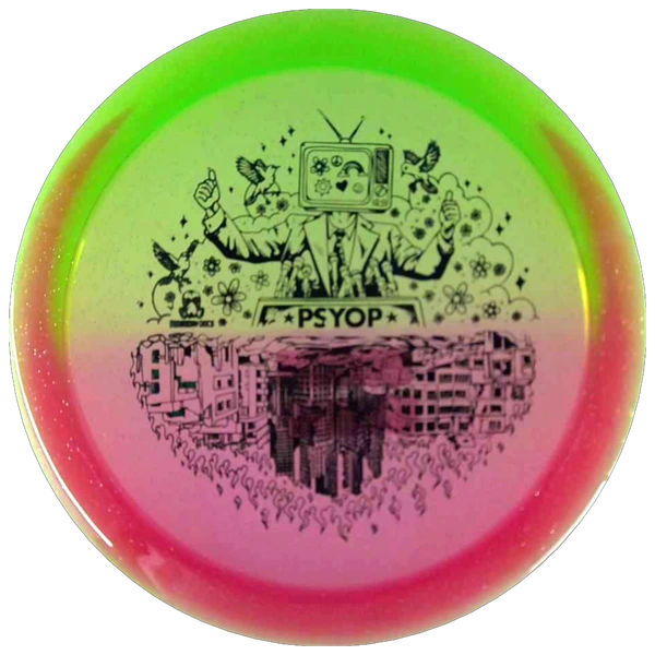 Doomsday Discs Psyop disc golf disc
