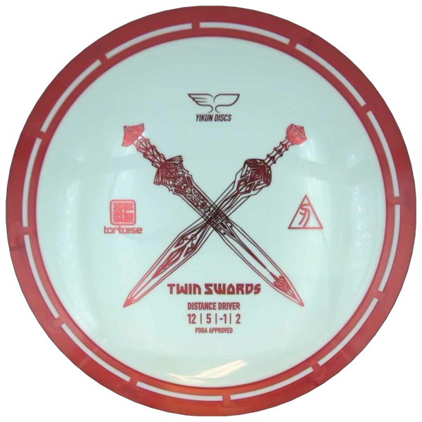 Yikun Twin Swords disc golf disc