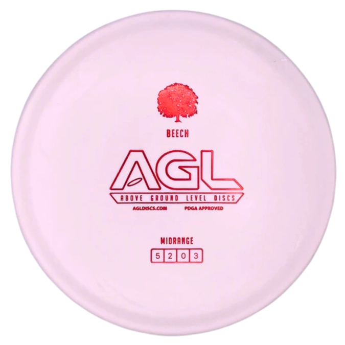 Above Ground Level Beech disc golf disc