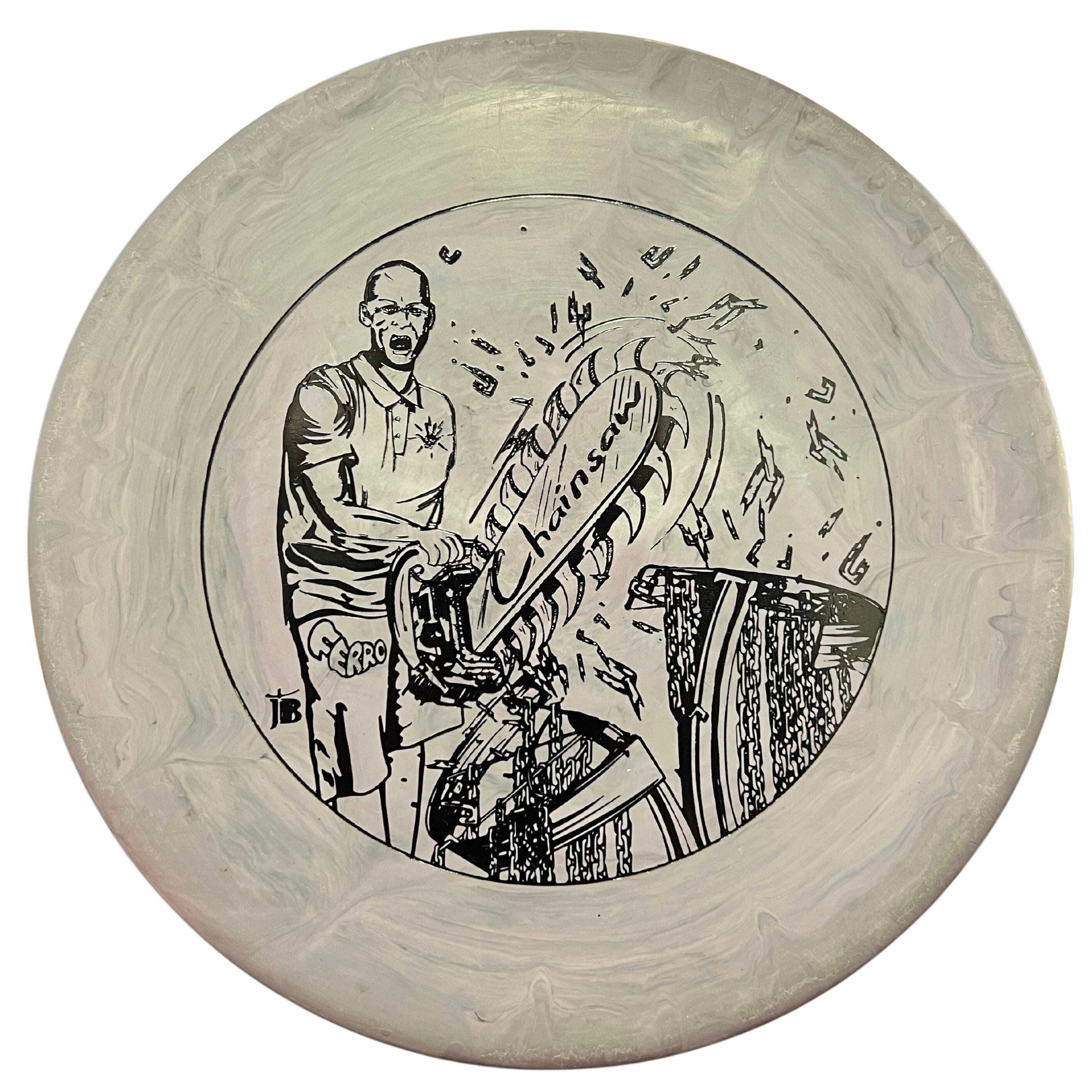 Black Zombie Disc Golf Chainsaw disc golf disc