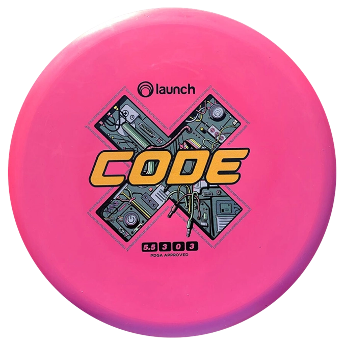 Launch Disc Golf Code-X disc golf disc