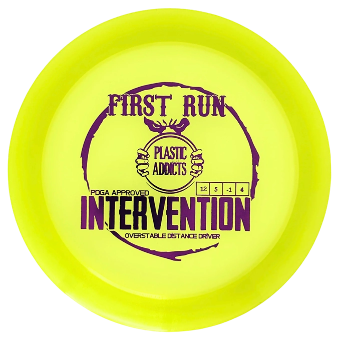 Plastic Addicts Intervention disc golf disc