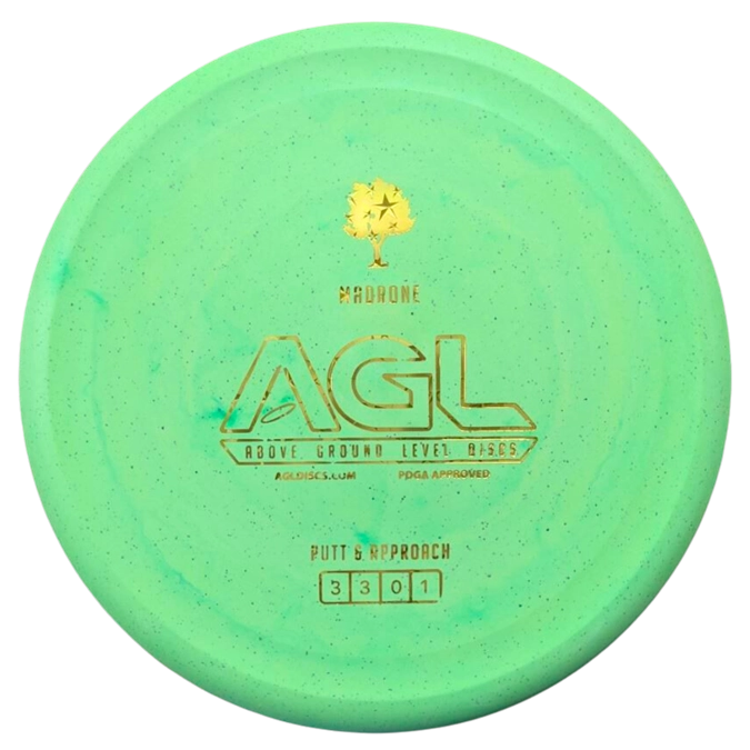 Above Ground Level Madrone disc golf disc