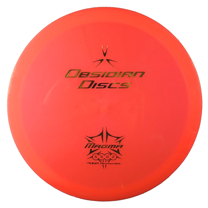 Obsidian Discs Magma disc golf disc