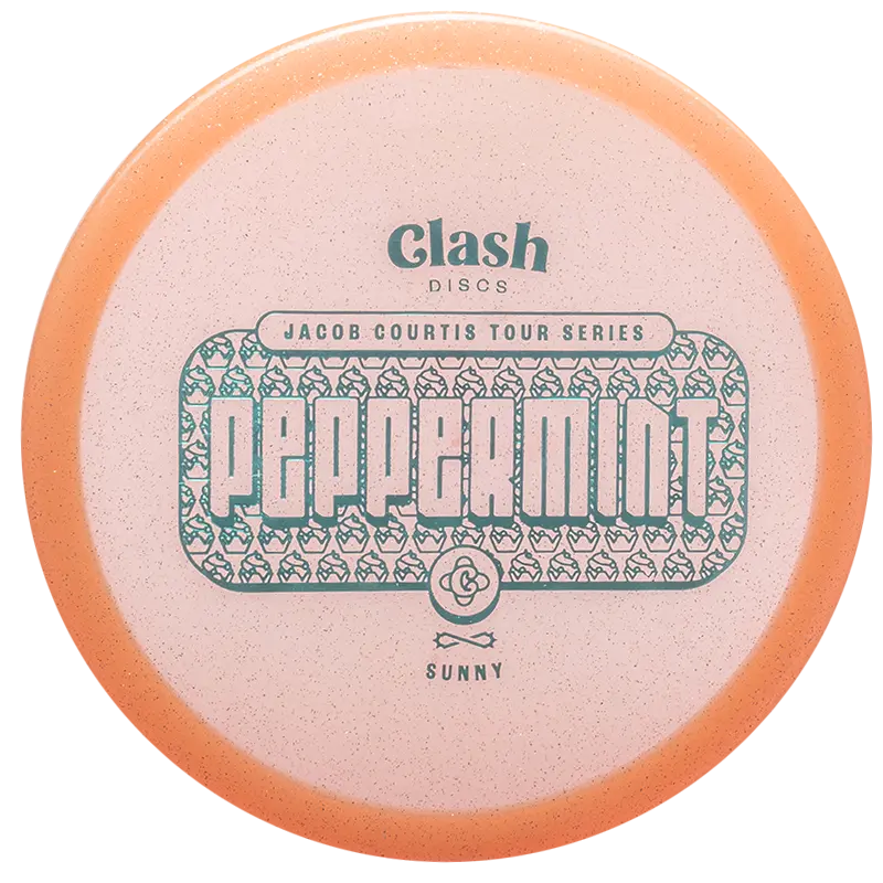Clash Discs Peppermint disc golf disc