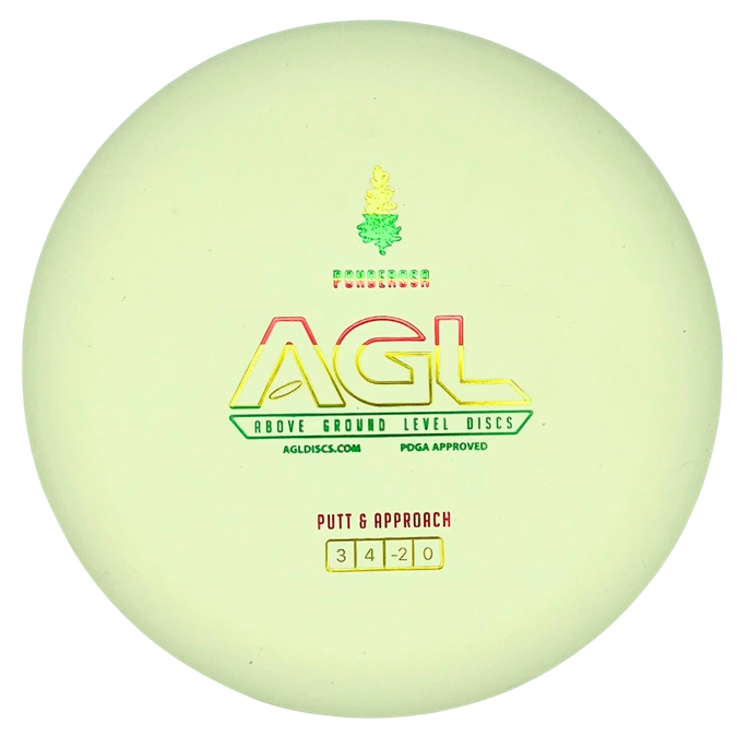 Above Ground Level Ponderosa disc golf disc