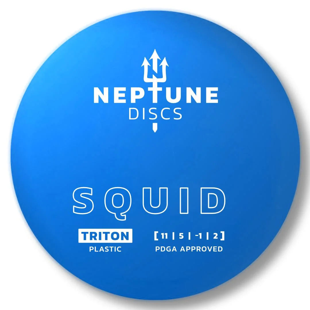 Neptune Discs Squid disc golf disc