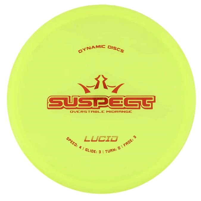 Dynamic Discs Suspect disc golf disc