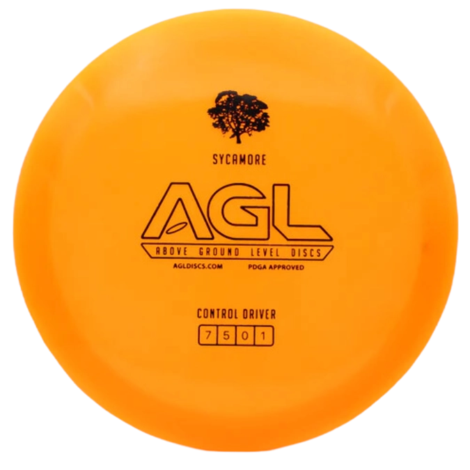 Above Ground Level Sycamore disc golf disc