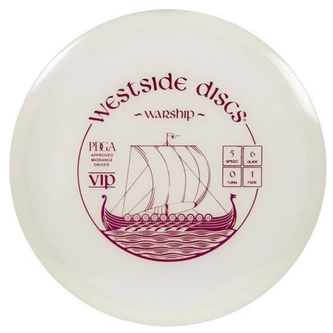 Westside Warship disc golf disc