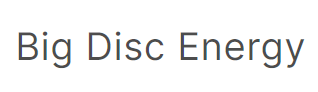 Big Disc Energy logo