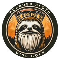 Bearded Sloth Disc Golf logo