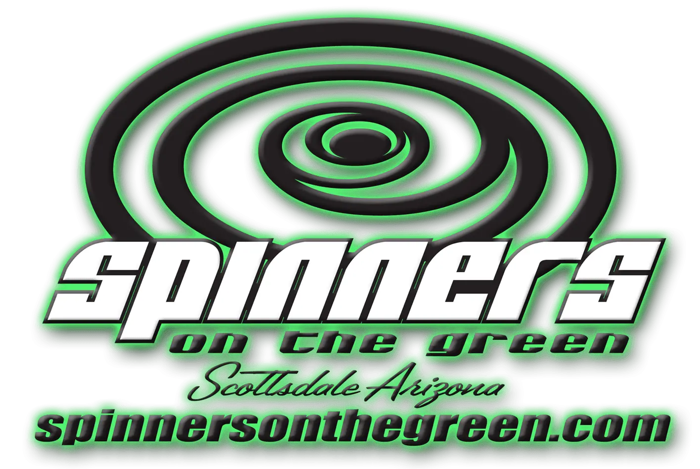 Spinners on the Green logo